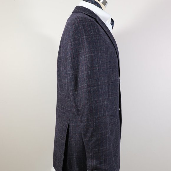 Luigi Bianchi Mantova Sport Jacket 42R/52 Virgin Wool Slim Fit. Made in Italy. - Picture 3 of 10
